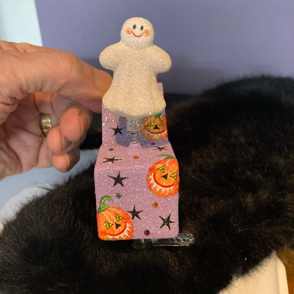 Brand new in package Jack-in-box Patricia Breen Halloween ornament.